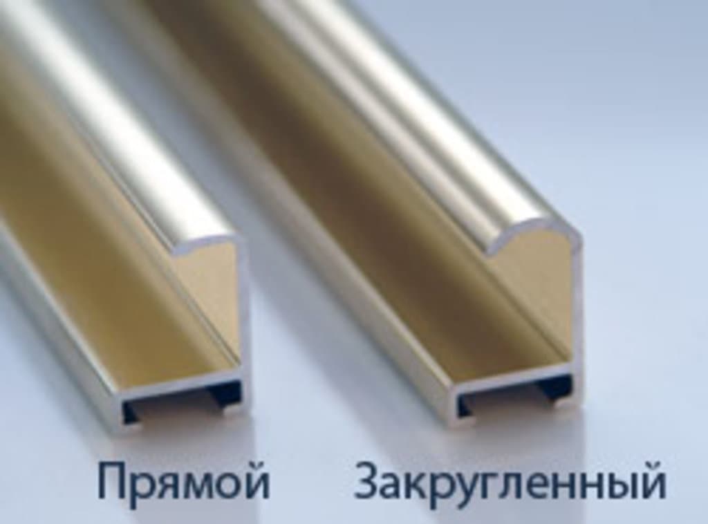 Профиль алюм.Vikuprof ND1 серебро глянец, 3,05м